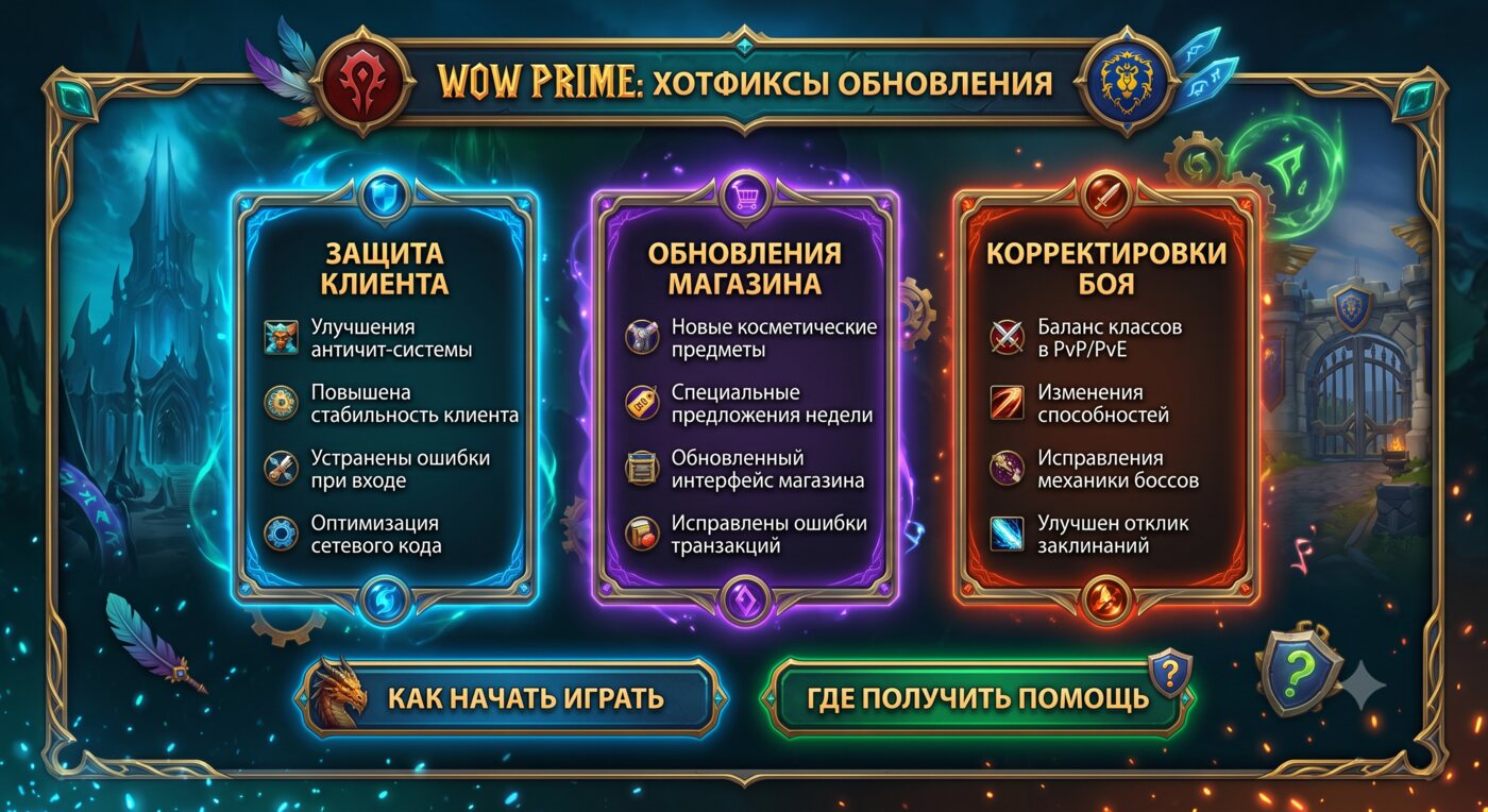 Хотфиксы начала августа: защита клиента, магазин и правки боя