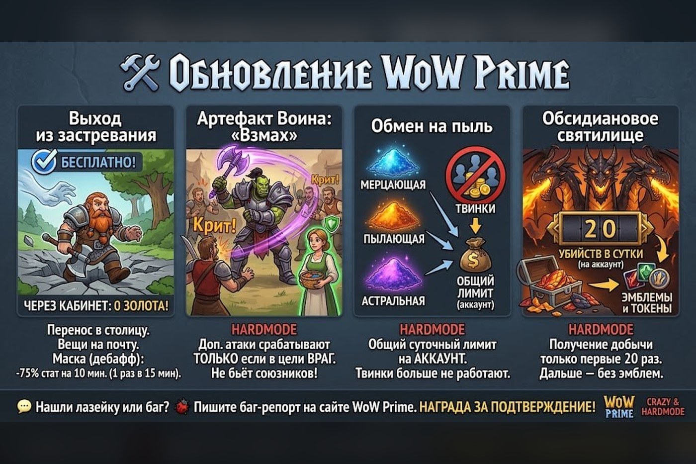 Бесплатный выход из застревания и честная экономика HARDMODE